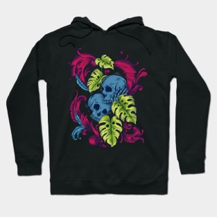 Romantic skull ornament Hoodie